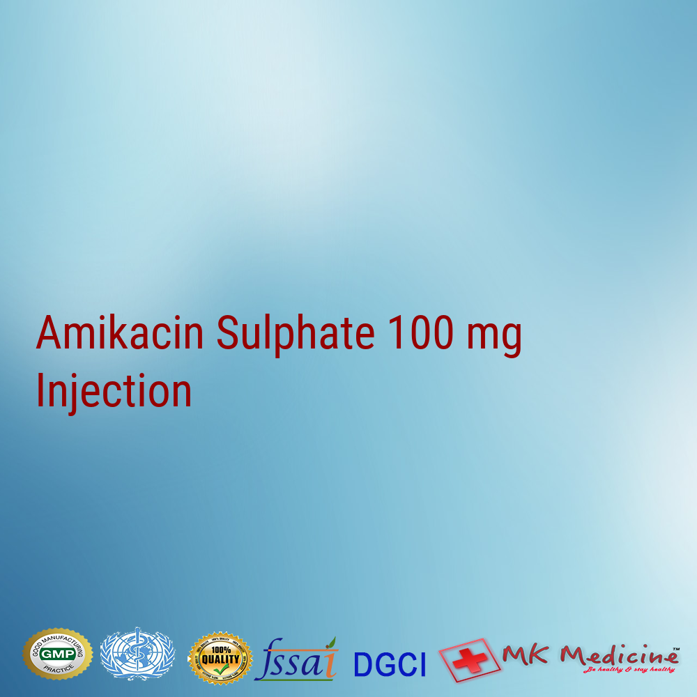 Amikacin Sulphate 100 mg Injection