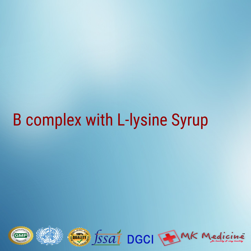 B complex with L-lysine Syrup