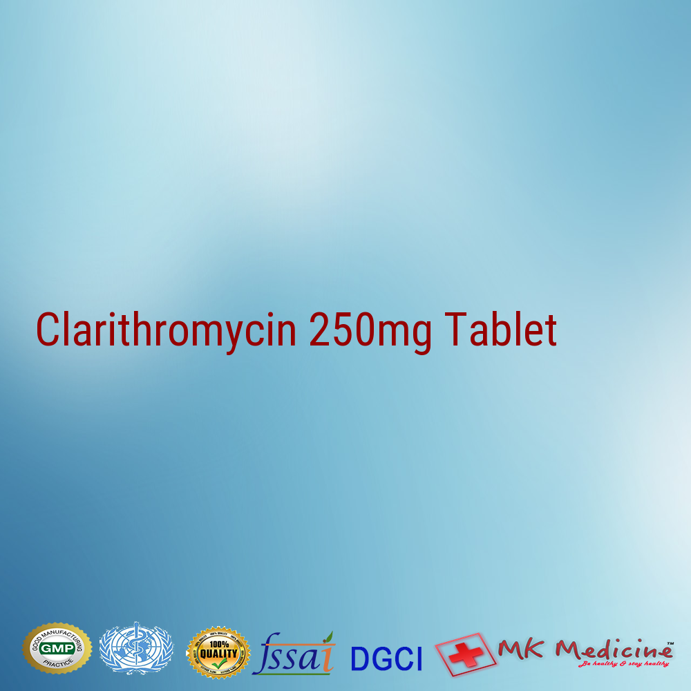 Clarithromycin 250mg Tablet