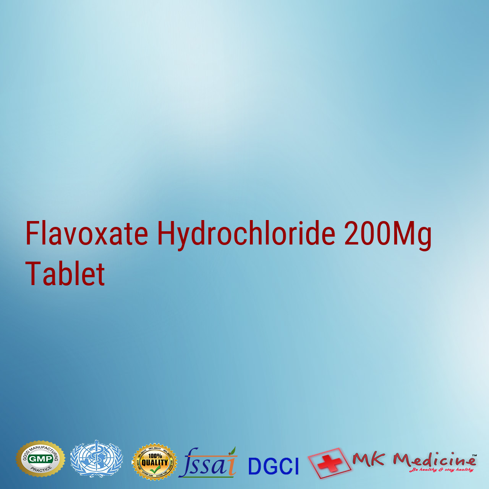 Flavoxate Hydrochloride 200Mg Tablet