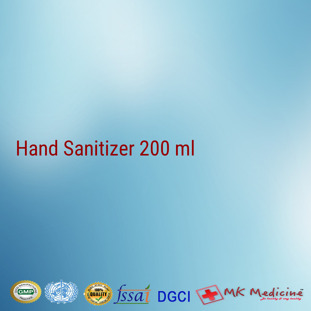 Hand Sanitizer 200 ml (gel 70% IPA)