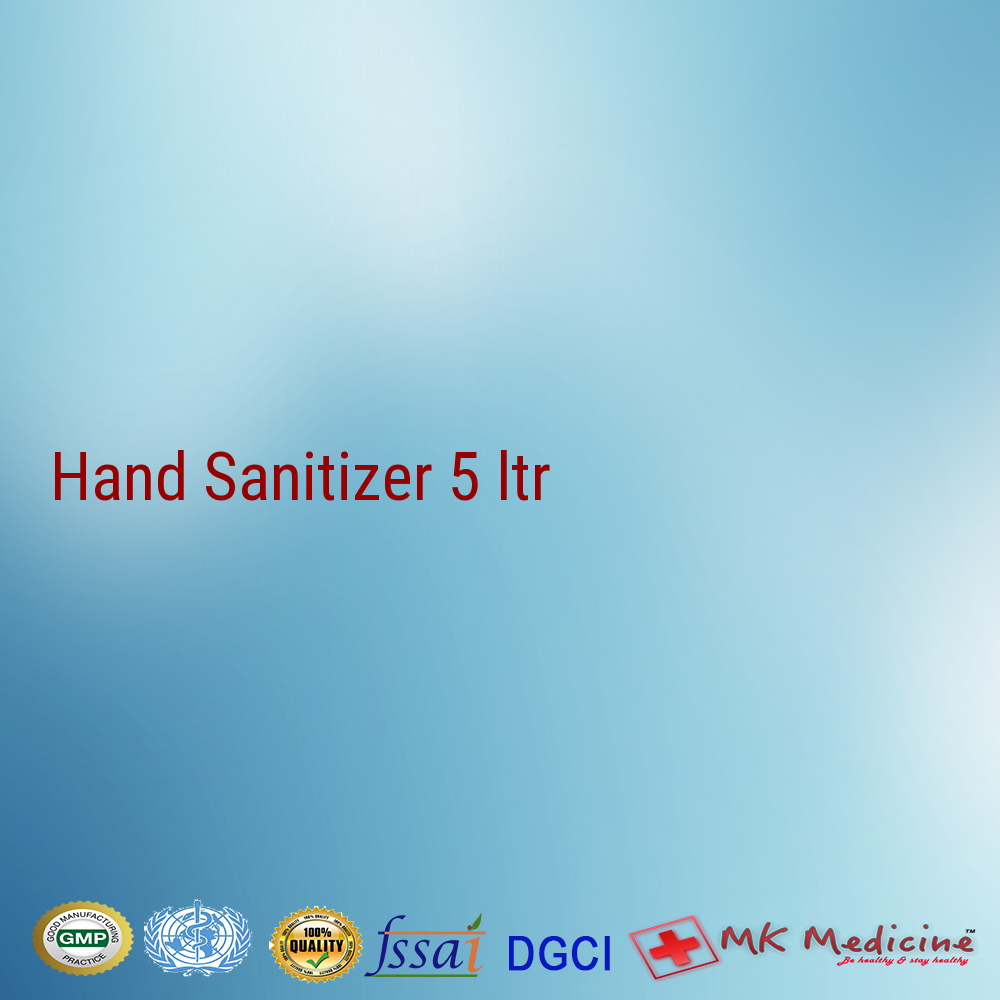 Hand Sanitizer 5 ltr (84% Ethanol)