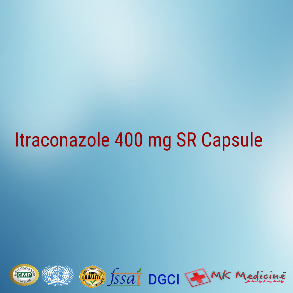 Itraconazole 400 mg SR Capsule