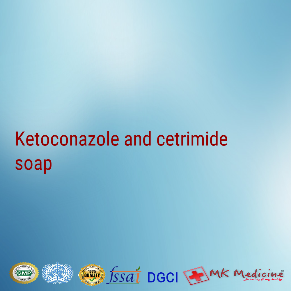 Ketoconazole and cetrimide soap