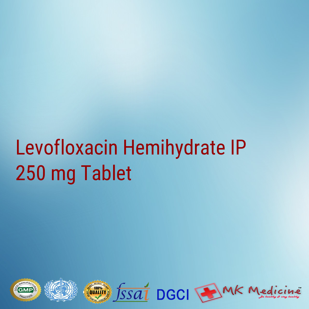 Levofloxacin Hemihydrate IP 250 mg Tablet