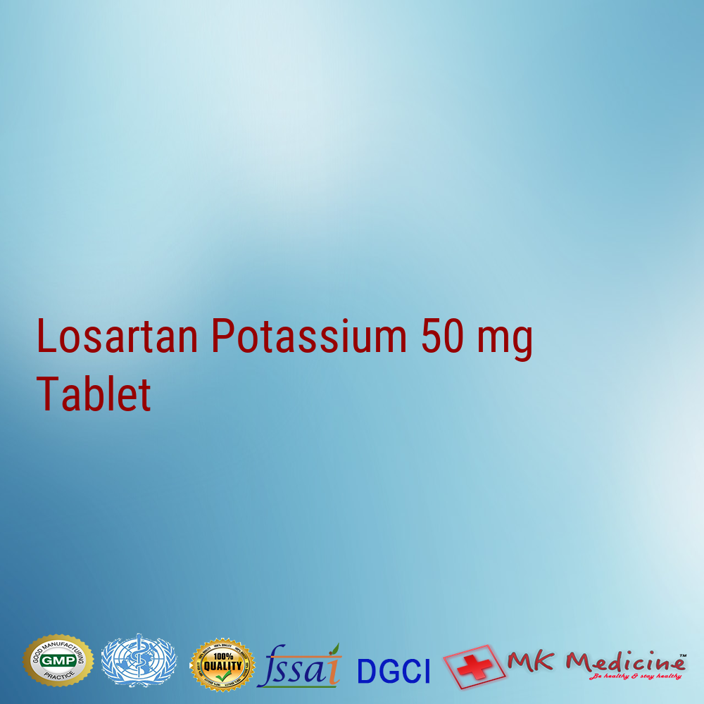 Losartan Potassium 50 mg Tablet