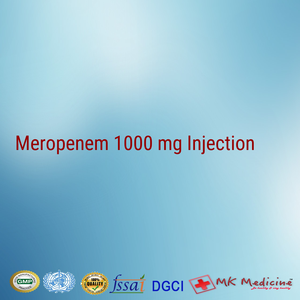 Meropenem 1000 mg Injection