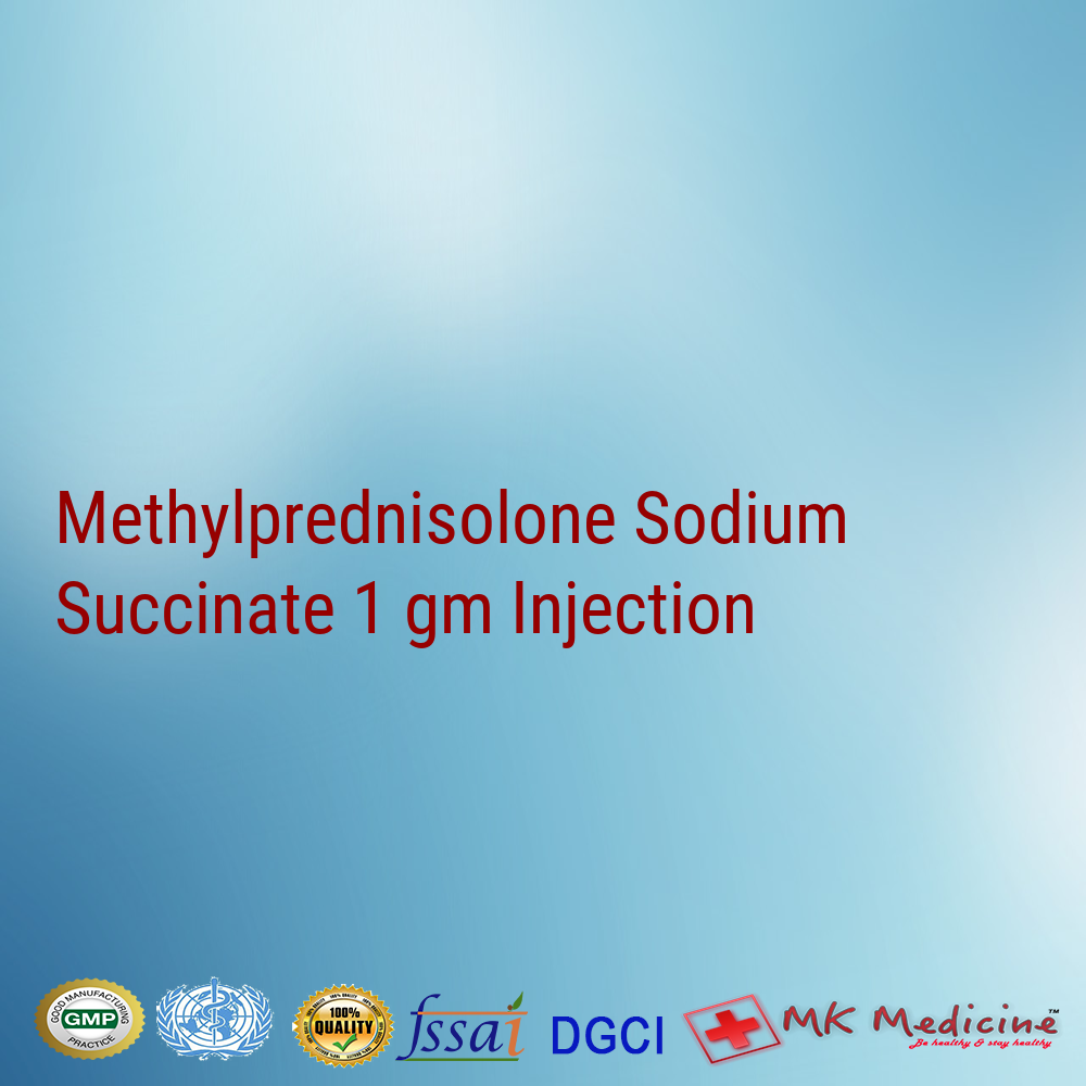 Methylprednisolone Sodium Succinate 1 gm Injection