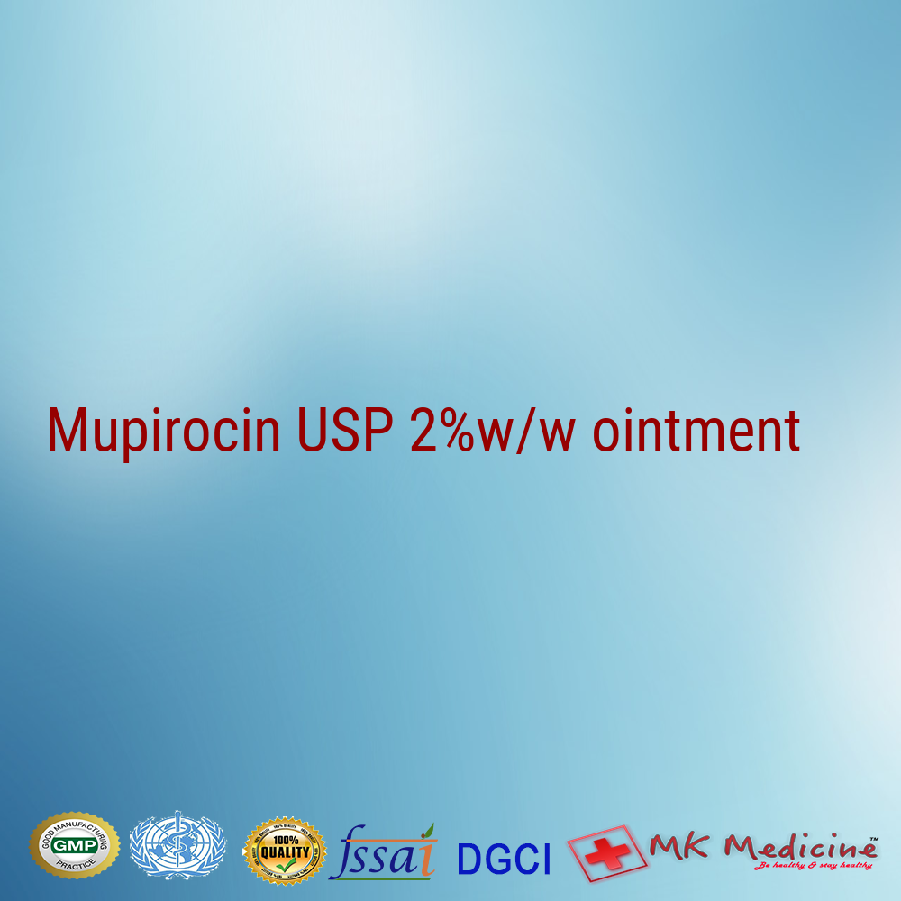 Mupirocin USP 2%w/w ointment