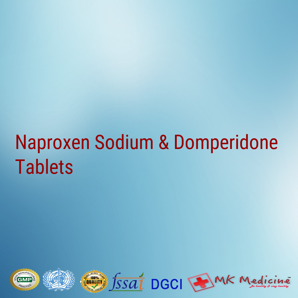 Naproxine 500 mg & Domperidone 10 mg Tablet