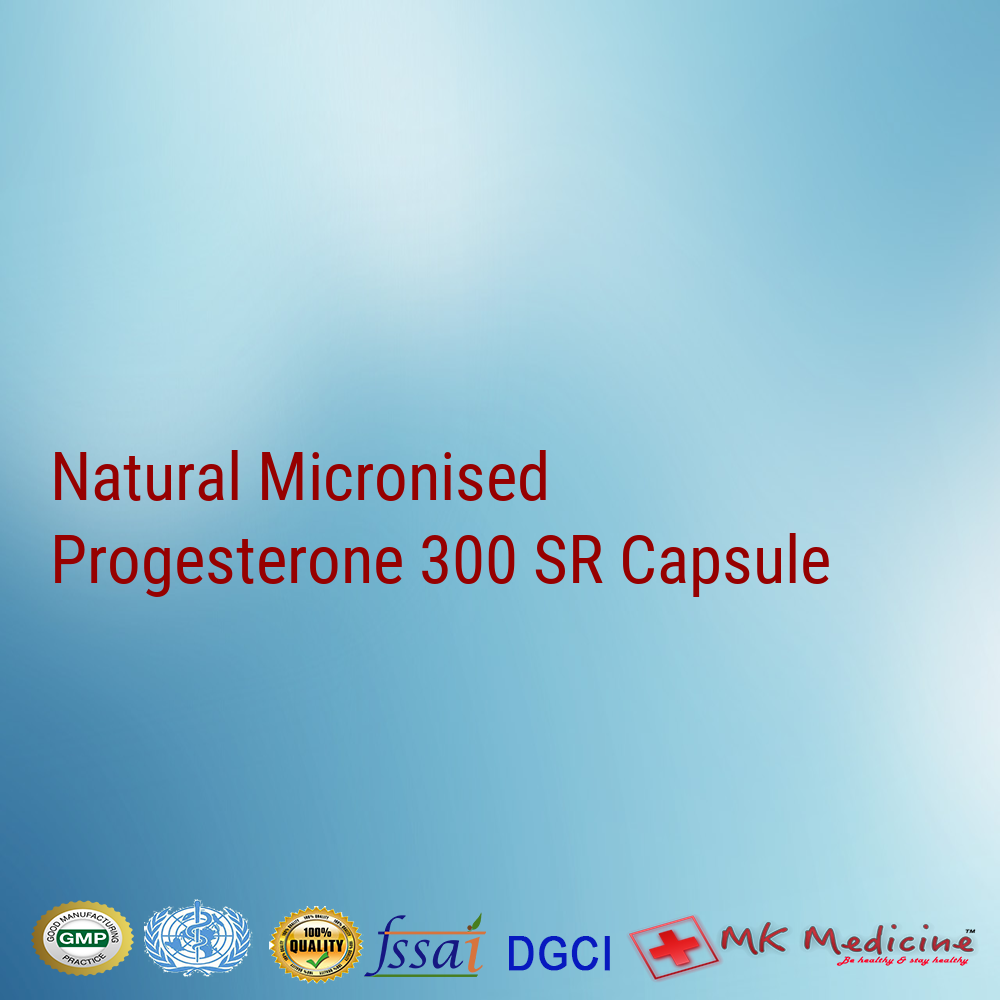 Natural Micronised Progesterone 300 SR Capsule