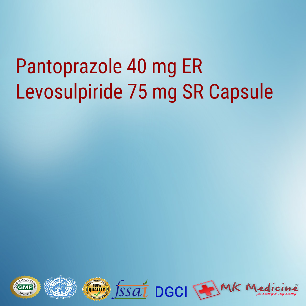 Pantoprazole 40 mg ER Levosulpiride 75 mg SR Capsule