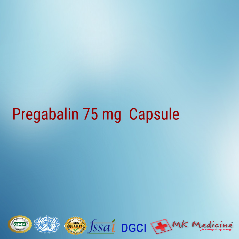 Pregabalin 75 mg  Capsule