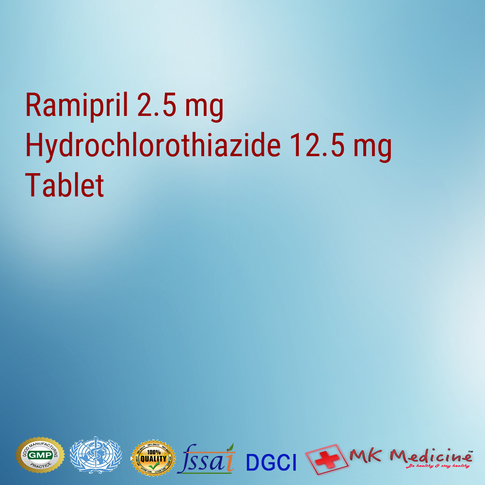 Ramipril 2.5 mg  Hydrochlorothiazide 12.5 mg Tablet