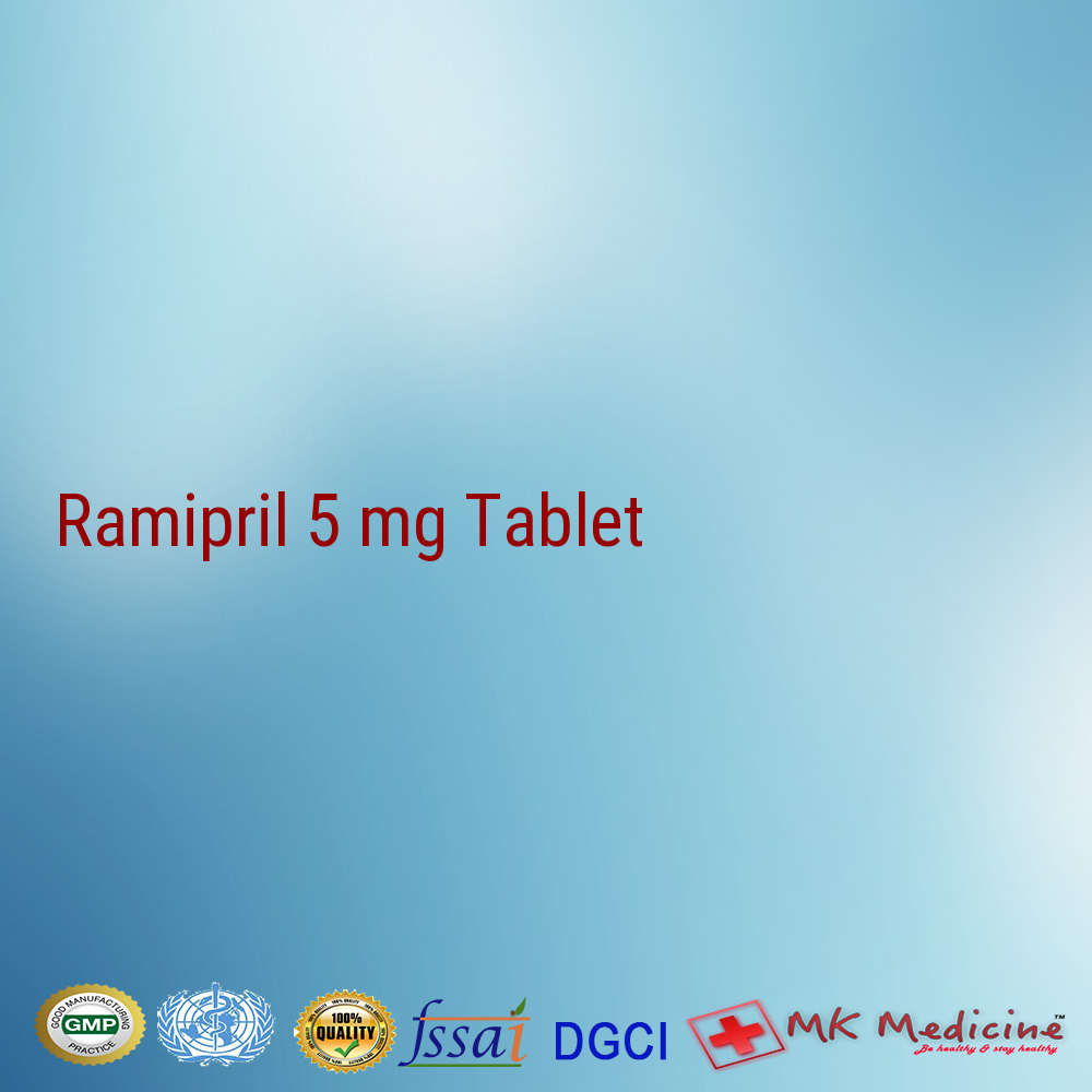 Ramipril 5 mg Tablet