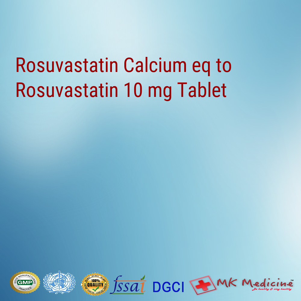Rosuvastatin Calcium eq to Rosuvastatin 10 mg Tablet