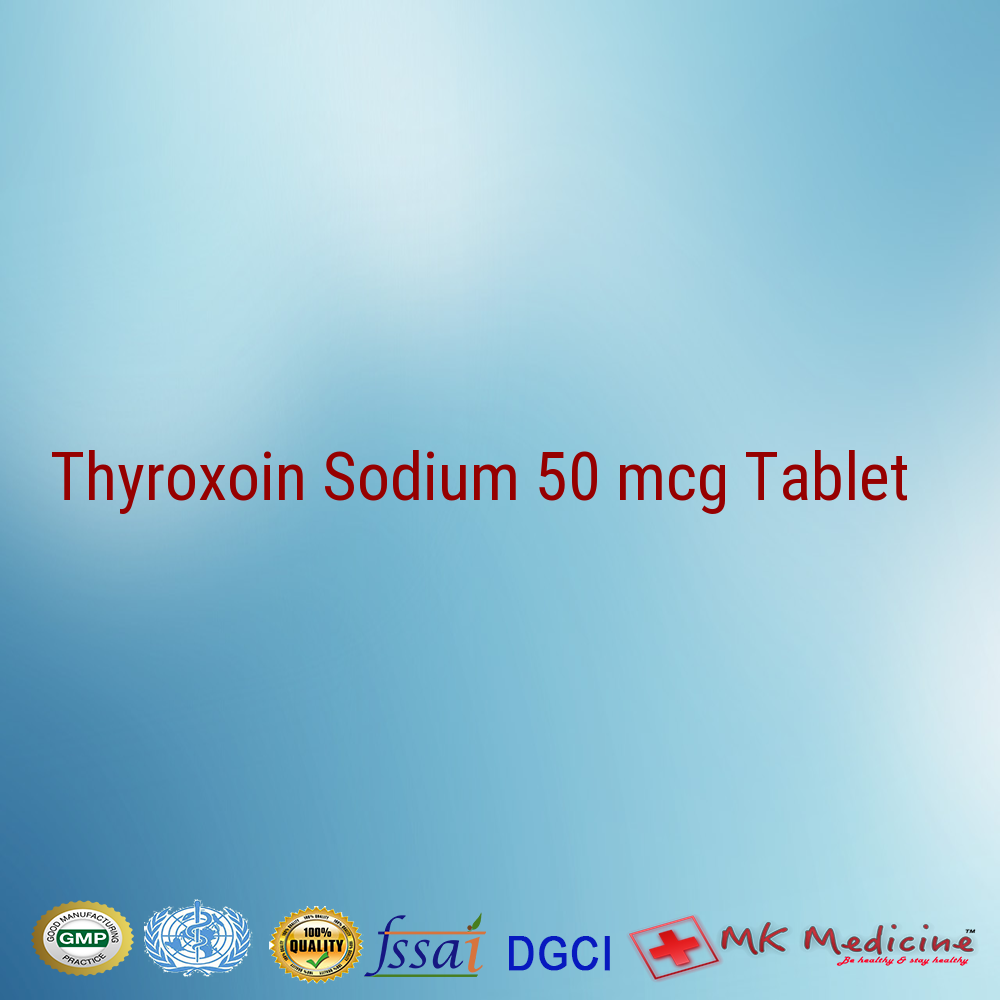 Thyroxoin Sodium 50 mcg Tablet