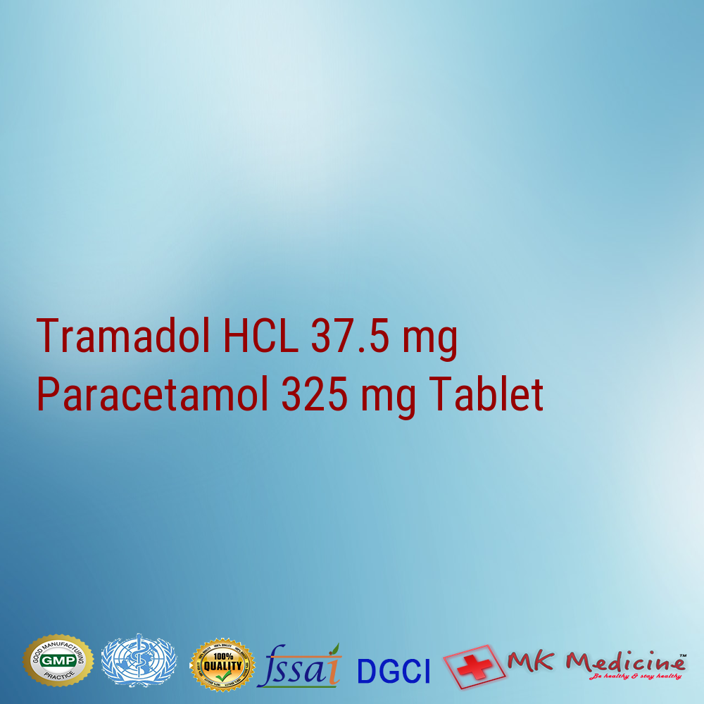 Tramadol HCL 37.5 mg  Paracetamol 325 mg Tablet