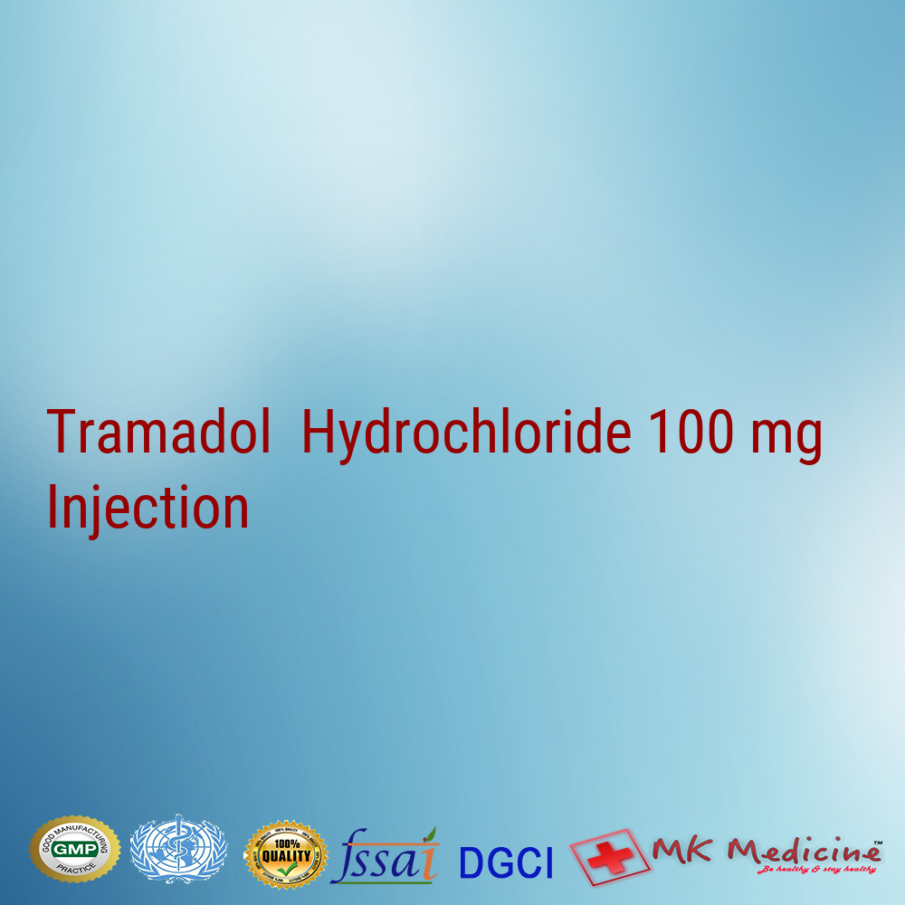 Tramadol  Hydrochloride 100 mg Injection