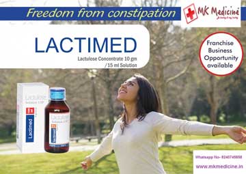 Lactulose Solution 100 ml/200 ml for PCD franchise and Third Party manufacturing